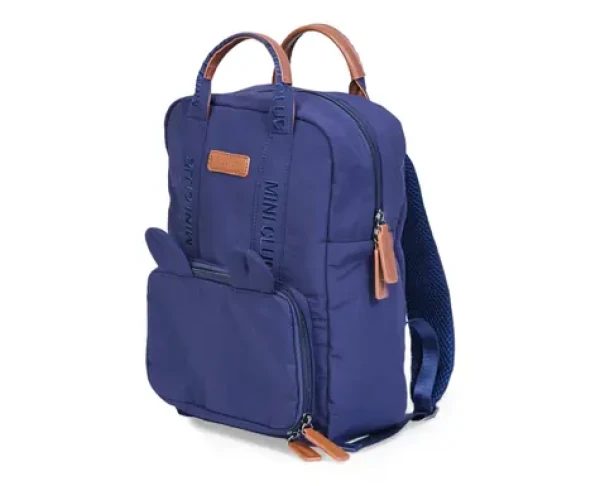 Childhome Dětský batoh Mini Club Signature Navy (CWKIDSUNA)