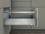 Blum K-BLUM Merivobox E 400 mm, 40 kg, Indium šedá :: vnitřní, reling (485616)