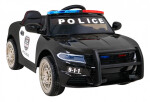 Mamido Dětské elektrické autíčko Super-Police černé