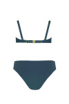 Dámské dvoudílné plavky Honolulu 2 S940V1HN2 tm. zelené - Self 48F