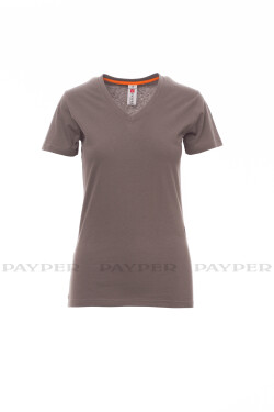 Dámské tričko Payper V-NECK LADY Barva: Kouřová, Velikost: 2XL (000951002613007XXL)