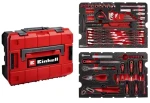 Einhell E-CASE 80 černá/červená / Kufr na nářadí / 80 dílů / nosnost 300 kg (370570)