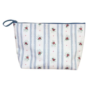 Strömshaga Kosmetická taštička Felicia Blue L, modrá barva, textil