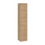 Mereo Bino, koupelnová skříňka vysoká 163 cm, levá, dub Arlington CN627N