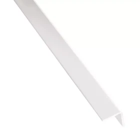 Rohový Profil Samolepící PVC Bílý Lesk 19,5x19,5x2600