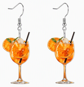 Náušnice aperol