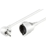 MicroConnect Prodlužovací kabel Schuko s bezpečnostní zástrčkou M-F 10m bílá (PE141000W)