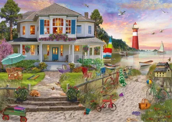 SCHMIDT Puzzle Dům na pláži