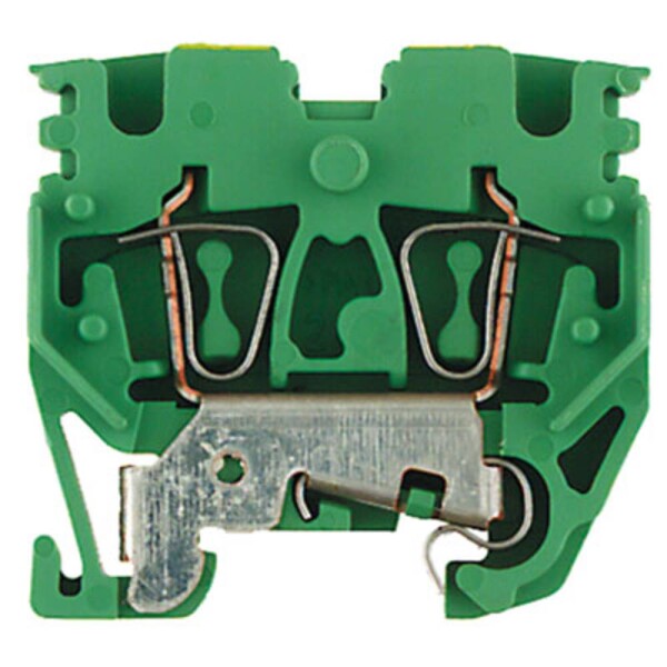 Weidmüller 1712810000 svorka ochranného vodiče pružinová svorka zelenožlutá 100 ks