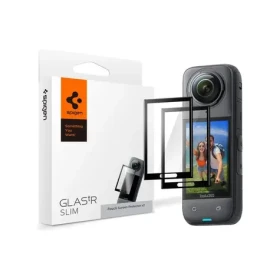 Spigen Glass tR SLIM S2P ochranné sklo pro Insta 360 X4 černá / 2ks (AGL09309)