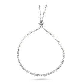 LUNICA Stříbrný náramek srdíčka 0058 0461