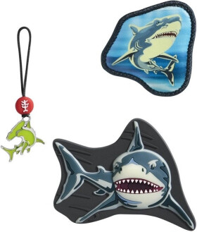 Doplňková sada obrázků MAGIC MAGS GLOW, Shark Dexter, pro aktovky a batohy