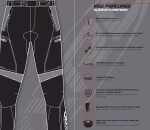 Pánské kalhoty Xrc Winkle 2.0 Wtp adventure pale brown/black - XL / hnědá