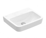 VILLEROY & BOCH - O.novo Umývátko 50x37 cm, bez přepadu, bez otvoru pro baterii, CeramicPlus, alpská bílá 434453R1