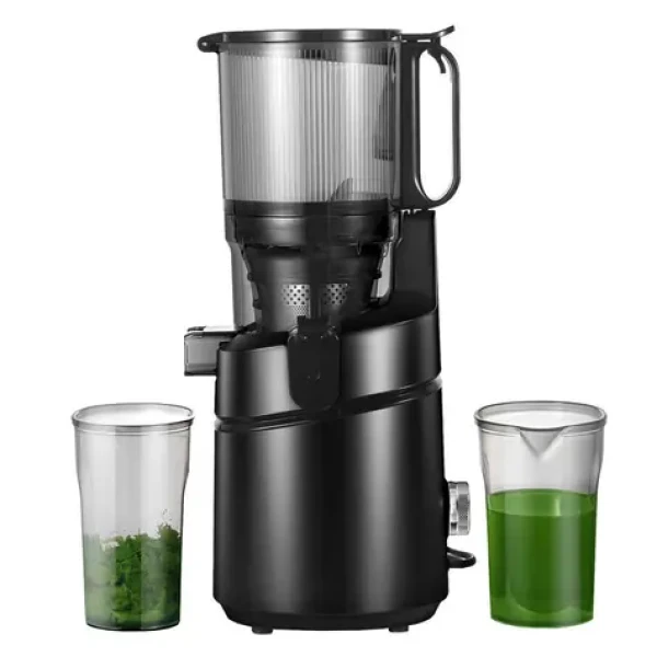 AMZCHEF SJ-036-BK černá / Pomalý odšťavňovač / 250 W / 1,8 l / 3 filtry (SJ-036-BK)
