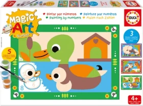 EDUCA Malování podle čísel Farma