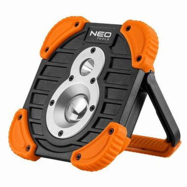 NEO TOOLS 99-040 / Bateriový reflektor s powerbankou / 2600 mAh / 10W+3W / 50 + 250 lm / IP44 (99-040)