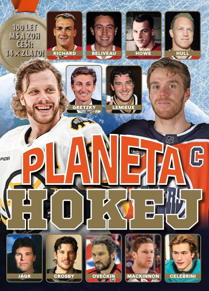 Planeta hokej/100 let MS a ZOH, Češi: 14x zlato - Petr Čermák