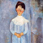 Nástěnný kalendář poznámkový 2027 Notique Amedeo Modigliani, 30 x 30 cm