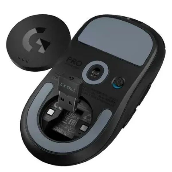 Rozbaleno - Logitech PRO X SUPERLIGHT 2 černá / Bezdrátová herní myš / 5 tlačítek / 32000dpi / rozbaleno (910-006631.Rozbaleno)