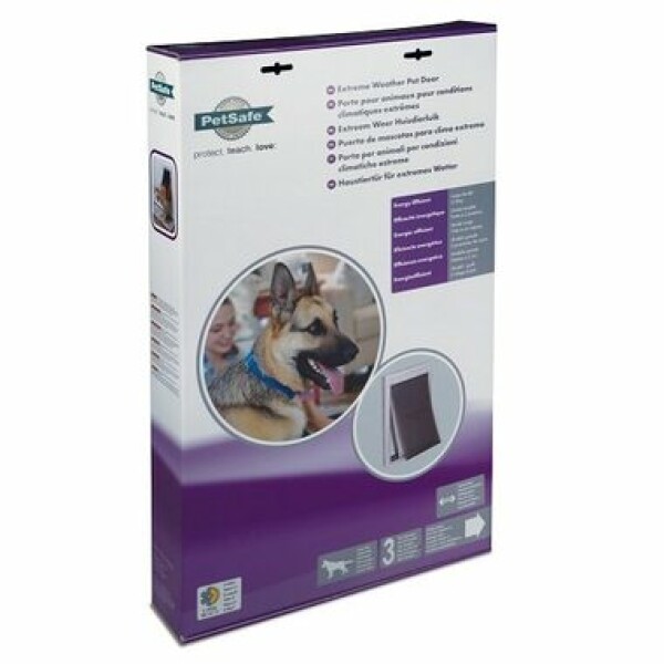 PetSafe Extreme Weather Door Dvířka L šedá 34,1 x 50,8 x 8,3 cm