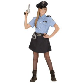 Dětský kostým policistka modrá Velikost: 4-5 let