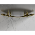 MEXEN - Helios otopný žebřík/radiátor 1800 x 600 mm, 786 W, zlatá W103-1800-600-00-50