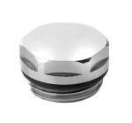 Instalprojekt - Záslepka k radiátoru 1/2" - Barva - Chrom REDKOMZAS