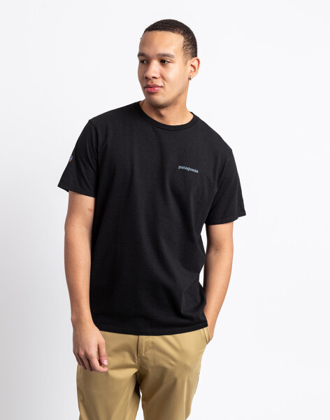 Tričko Patagonia Fitz Roy Icon Responsibili-Tee Ink Black