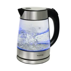 Huslog Rychlovarná skleněná konvice / 2200W / 1.7 L / LED podsvícení (KAT00095)