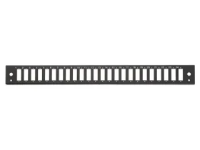 Equip Patchpanel 24x SC-Duplex černý / Patch panel / Optický / 1U / 19" / ocel (337102)