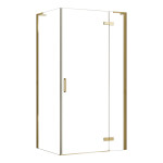 REA - Boční stěna HUGO 90 L/P zlatá kartáčovaná REA-K6613