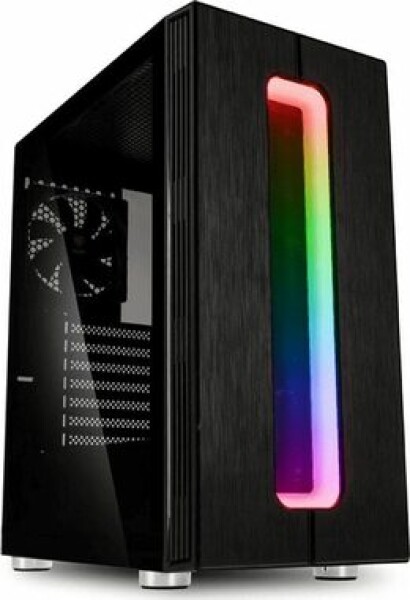 Kolink Nimbus RGB černá / ATX / 1xUSB 3.0 + 2xUSB 2.0 / 1x 120 mm / bez zdroje / průhledná bočnice / Prachový filtr (NIMBUS RGB)