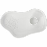 Räder Porcelánový svícen Winter Magic, bílá barva, porcelán