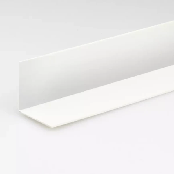 Profil uholníkový PVC bily satina 50x50x100