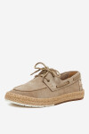 Espadrilky Gino Rossi BUMPER-01 MI08 Přírodní kůže (useň) - Semiš