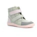 Baby Bare Shoes Baby Bare Febo Winter Grey/Pink /Asfaltico