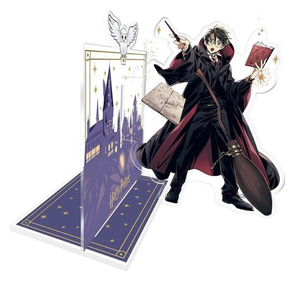 Harry Potter Akrylová zarážka na knihy Harry Potter