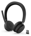 Lenovo Dual-Mode Wireless ANC Headset 6550 černá / Bezdrátová sluchátka / USB-A dongle / BT 5.3 / ANC (4XD1S19777)
