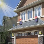 Izoxis 10719 Solární venkovní 120 LED osvětlení, pohybový senzor