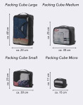 Aevor Packing Cube Large Ripstop Black