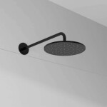 STEINBERG - 100 Hlavová sprcha, průměr 25 cm, matná černá 100 1686 S