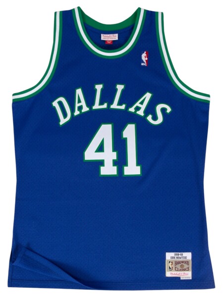 Mitchell & Ness Pánský dres Dallas Mavericks NBA Dirk Nowitzki #41 1998-99 Swingman Velikost: XL