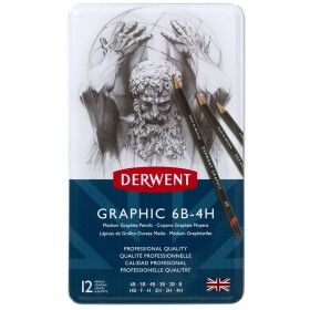 Derwent Graphic Medium 34214 12 ks