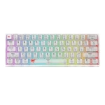 Havit KB877L bílá / Herní klávesnice / membránová / USB / US layout (KB877L)