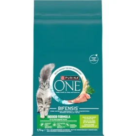 Purina One Indoor Formula Krůtí 9.75 kg / Granule pro kočky (7613038501727)