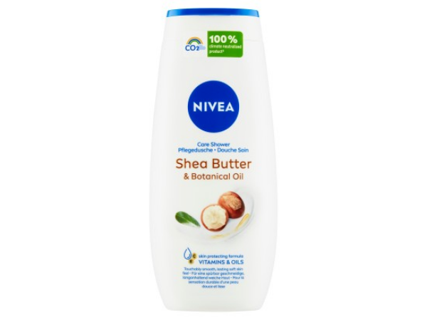 Nivea Shea Butter & Botanical Oil Pečující sprchový gel 250ml