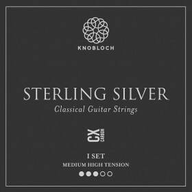 Knobloch STERLING SILVER CX Carbon Medium-high Tension 34.0