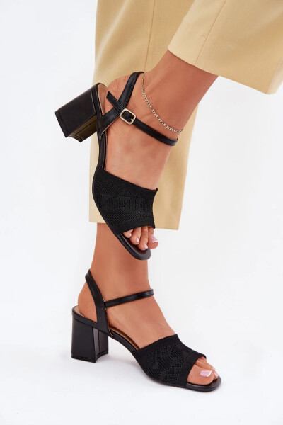Sandály na podpatku model 214686 Step in style 38