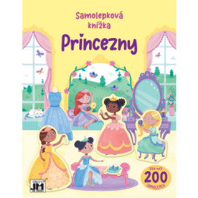 Samolepková knížka Princezny